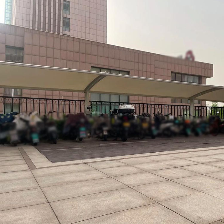 锦州膜结构电动车棚